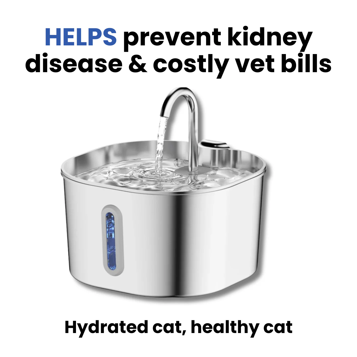 VItaStream Stainless Steel Water Fountain